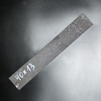 Заготовка для ножа из листовой стали 40х13 размеры: 200х40х4 мм.